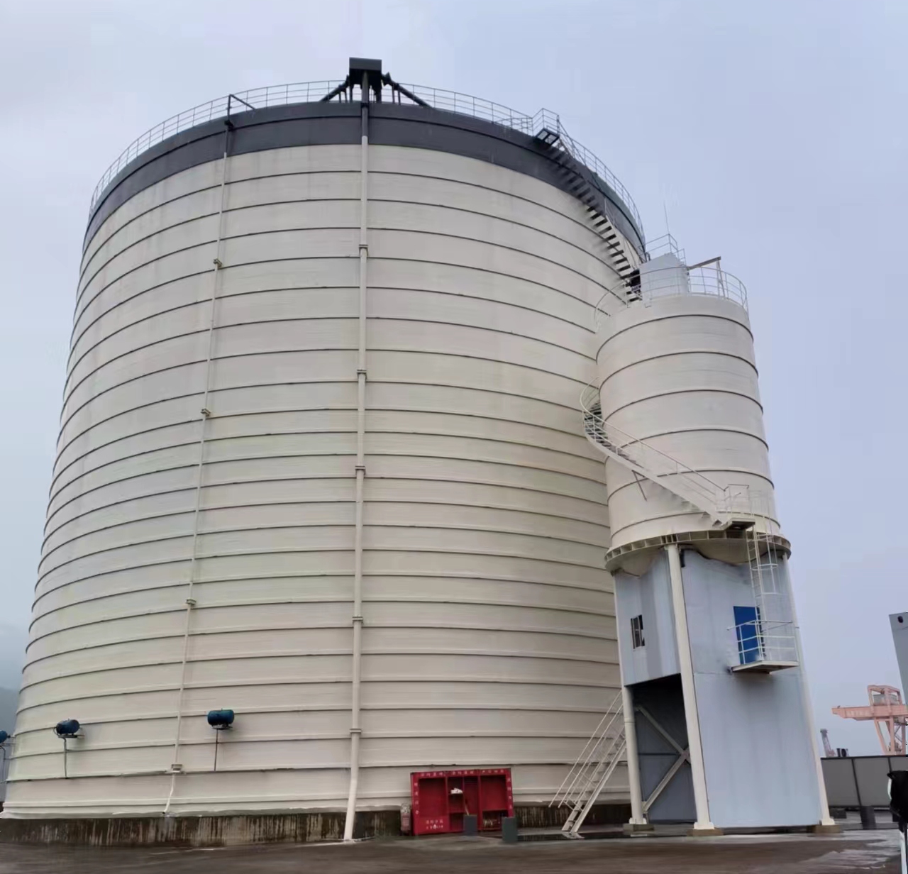 湖里10万吨水泥钢板库