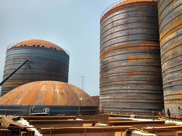 湖里焦粉钢板仓